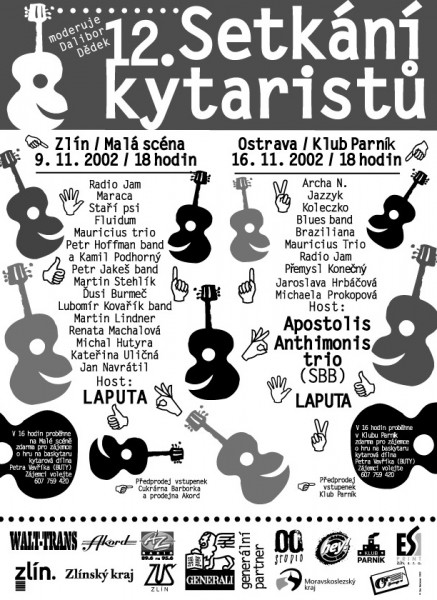 Plakát 12. Setkání kytaristů